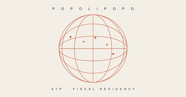 Stylised globe with dots representing the residency hubs of top tennis players, illustrating the global geography of ATP prize money and fiscal residency.
